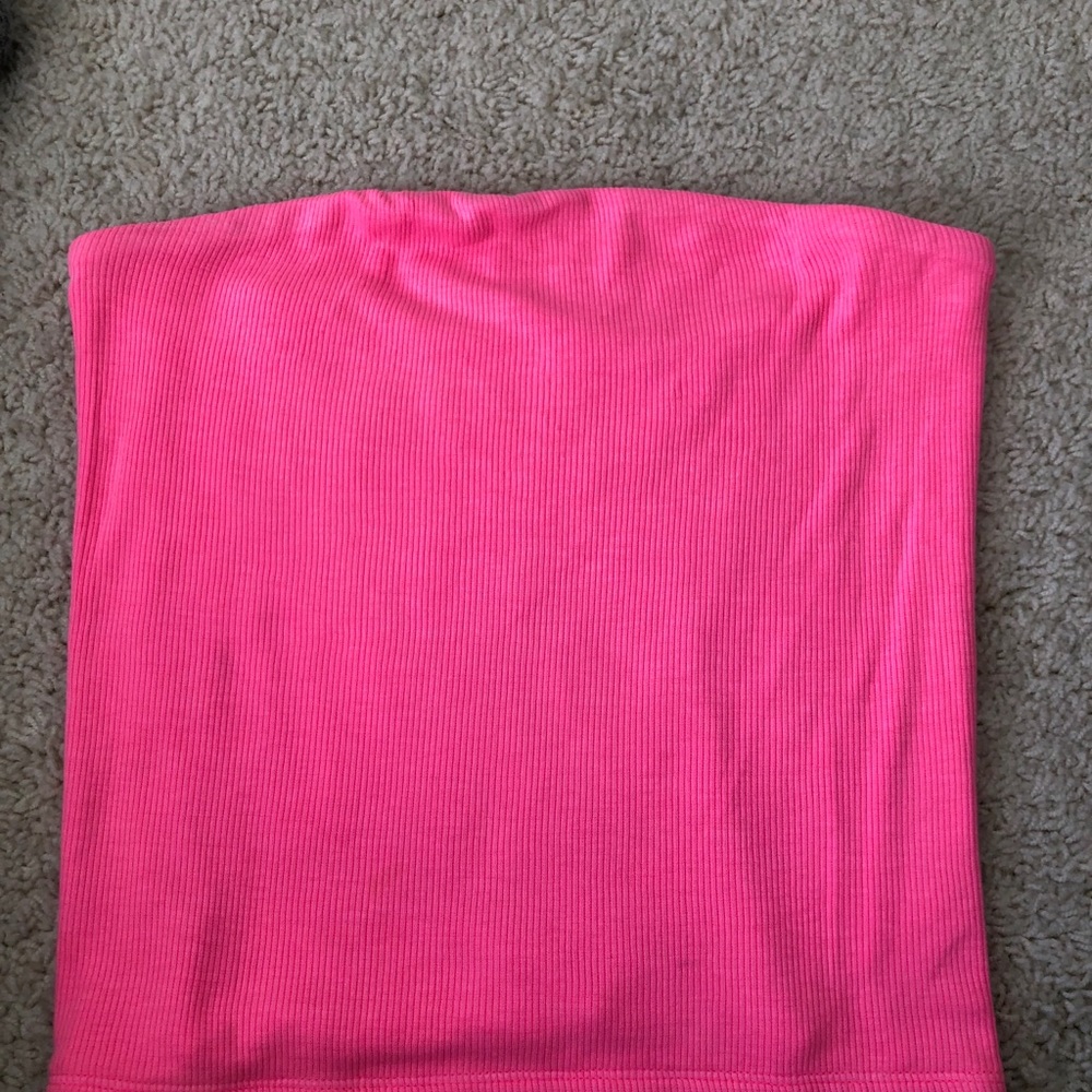 Pink American eagle tube top
